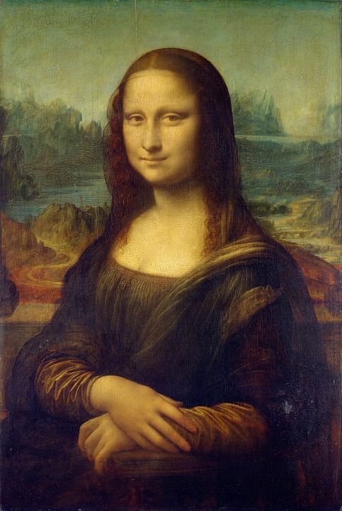 艺术 绘画 蒙娜丽莎 经典的 女士 肖像 肖像画 油画 帆布