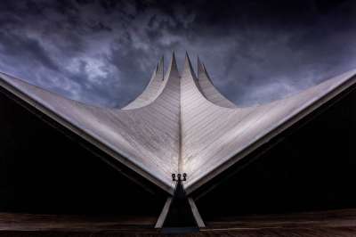 Tempodrom 柏林 结构 建造 德国 正面 旅游景点 首都