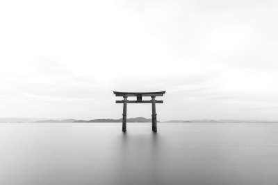 托里 日本人 神社 牌坊 黑和白 地标 日本 宗教 门 神道