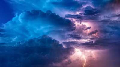 大自然壁纸 自然壁纸 高清壁纸 雷雨 墙纸 云 风暴 闪电 天空