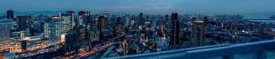 大阪 梅田 全景 城市 城市景观 天际线 建筑物 高楼 高层建筑