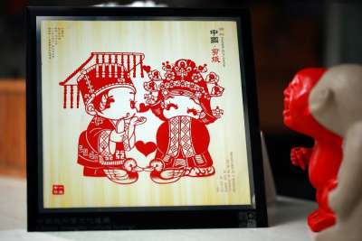 文化 传统 剪纸 中国 西北 年画 窗贴 艺术 剪纸 剪纸