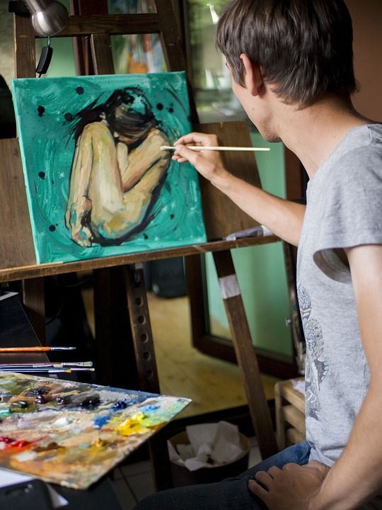 艺术 艺术家 可视化 艺术性 绘画 颜色 男人 画家 作画
