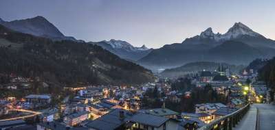 贝希特斯加登 山 阿尔卑斯山 看法 地块 巴伐利亚 国家公园 岩石