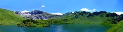 施莱克湖 高山湖泊 阿尔高 山下湖 阿尔卑斯山 湖 水