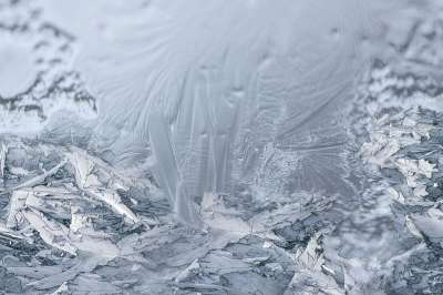 冰 冻结 冬天 冬季魔法 寒冷的 霜 水晶 结晶 特写 冰柱
