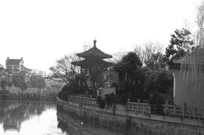 黑白 古建筑 人文 水乡