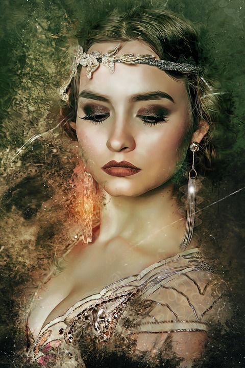 美丽的 肖像 女孩 时尚 女士 女性 模型 纹理 优质的