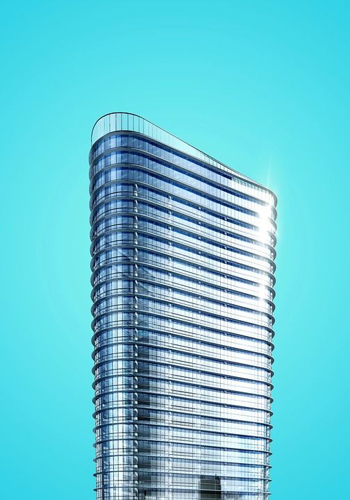 结构 建造 高楼 现代的 摩天大楼