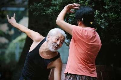 中国 老人 跳舞 夫妇 男人 中国 老人 老人 老人 老人