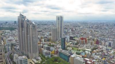 建筑物 城市 城市景观 摩天大楼 天际线 市中心 城市的 都会