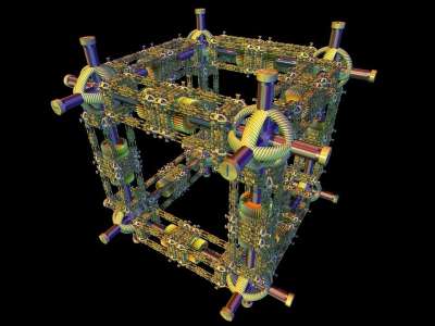 工程 3D 分形 技术 设计 现代的 科学 工程背景 建造