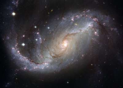 星系 星空 星星 Ngc 4414 棒旋星系 星座箭鱼 空间 宇宙