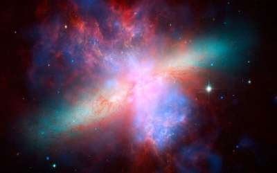 82混乱 Ngc3034 M82 螺旋星系 星座大熊 非正规的银河系