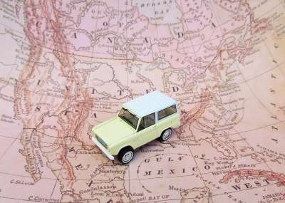 高清壁纸 地图 车 玩具 公路旅行 福特野马 北美 路线 旅行
