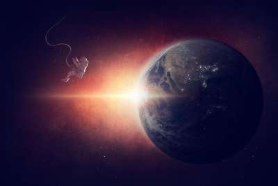 宇航员 失重 空间 宇宙 地球 行星 星体 太空旅行 航天