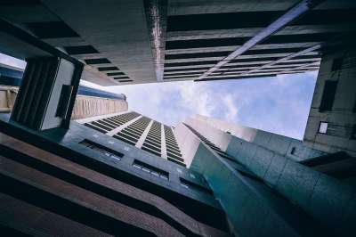 结构 建造 高楼 低角度拍摄 看法 蓝色的建筑 高楼 高楼 高楼