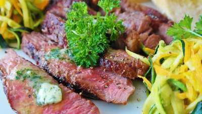 牛扒 肉 牛排 食物 牛肉 吃 美味的 主菜 营养 香料
