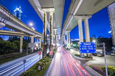 桥 天桥 高速公路 灯 运动 路 迹象 街道 旅行 城市的