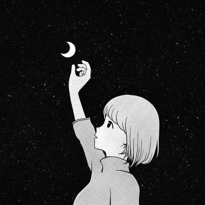 女孩 月亮 宇宙 抵达 抓住 女士 星星 繁星点点 星系 空间