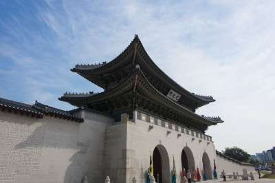 古代历史 大门 建造 中国建筑 门 历史景点 韩国 地标 修道院