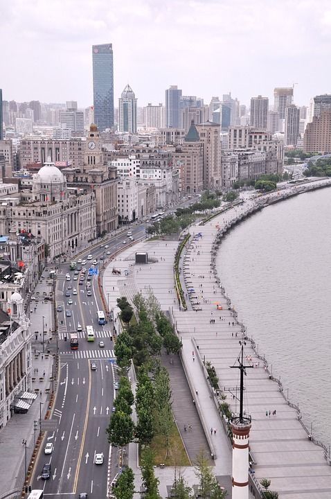 上海 建筑 街道 外滩 城市 高楼 黄浦江 外滩 外滩 外滩