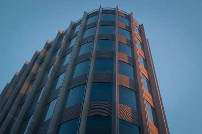 建造 结构 天空 正面 高层建筑 摩天大楼 共管公寓 城市的