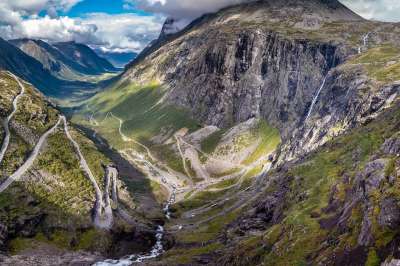 挪威 景观 山 全景 风景