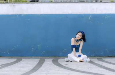 女士 运动服 健康 女孩 女性 年轻 性感的 时尚 模型 姿势