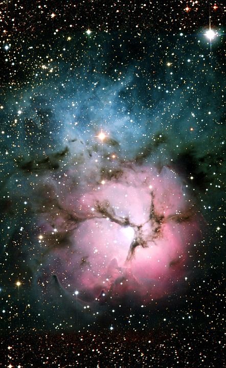 三裂星云 梅西耶 20 Ngc 6514 发射雾 反射雾 星座射手座