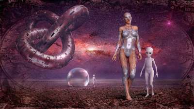 幻想 空间 星系 外星人 联系人 星空 宇宙 星星 飞船