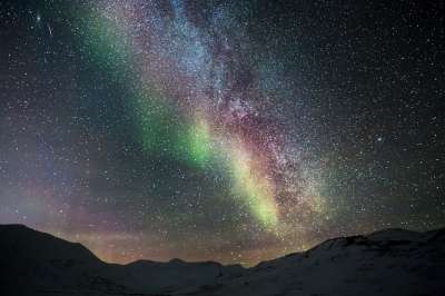 北极光 极光 北方 天空 夜晚 灯 现象 天文学 自然现象