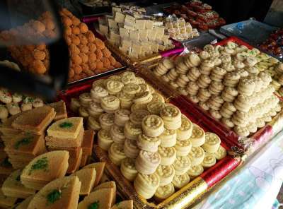 排灯节糖果 印度糖果 佩贾 节日 Mithai 美味的 Burfi