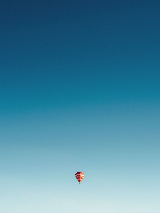 天空 气球 飞行 最小 旅行 旅游 自由 蓝色的 运输 飞机