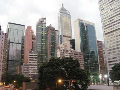 香港 摩天大楼 建筑物 城市 天际线 城市景观 城市的 商业