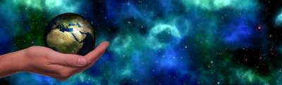 地球 世界 手 保持 介绍 宇宙 空间 星星 星空 未来