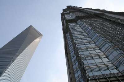 上海 中国 亚洲 建造 城市景观 天际线 地标 看法 场景