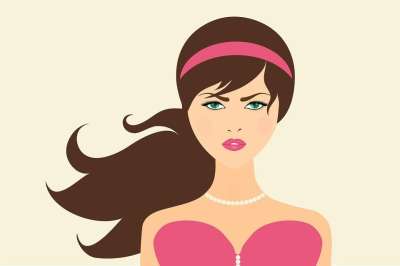 女士 女孩 女性 年轻 美丽的 长发 头发 黑发 绿色 眼睛