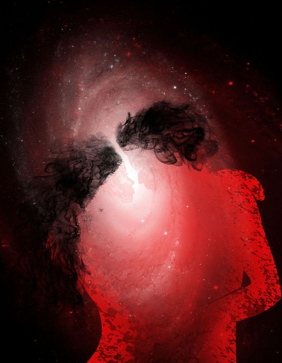 性爱 爱情 拥抱 吻 联盟 宇宙 精神 男子 女子 艺术