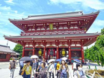 日本 东京 浅草 寺庙 神社 游客 结构 旅行 人们 灯笼