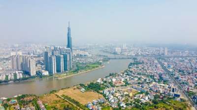 胡志明市 城市景观 天际线 建筑物 结构 基础设施 高楼 高层建筑