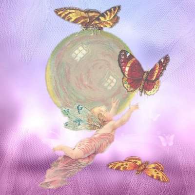优质的 天使 蝴蝶 背景 垃圾摇滚 孩子们 粉红色的人 紫色的