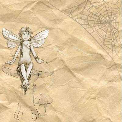 女孩 仙女 网络 微笑 蝴蝶 优质的 背景 花 粉色的 漂亮