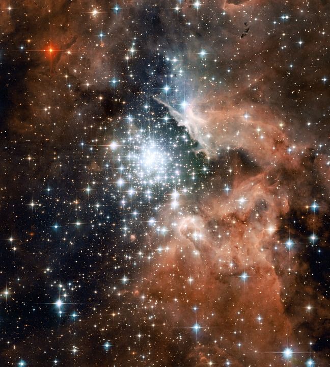 Ngc 3603 发射雾 星座 星系 星空 空间 宇宙 夜空