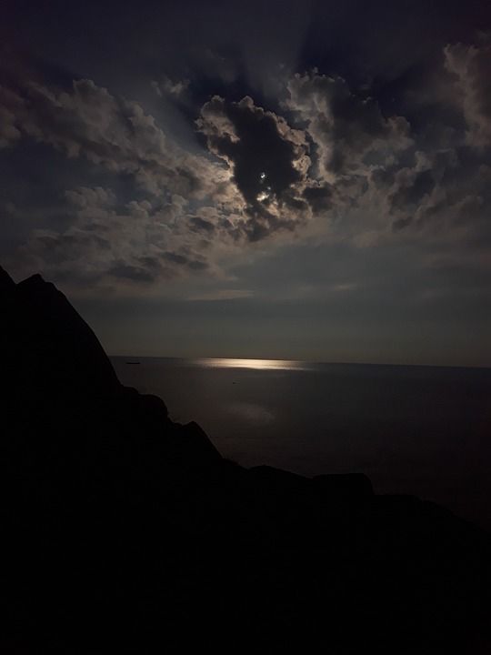 对比 大海 天空 自然 光