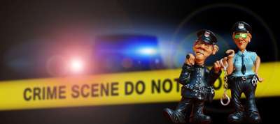 警察 犯罪现场 蓝灯 检测 犯罪案件 犯罪 做过 血 死罪