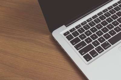 桌子 笔记本电脑 计算机 Macbook 商业 工作 光 键盘