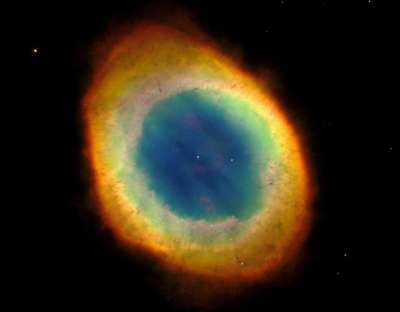 M57 环雾 星座七弦琴 多彩多姿的 有色 丰富多彩的 星系 星空