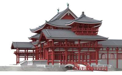平等院 宇治 日本 建筑学 建造 教会 观光 历史的 游客