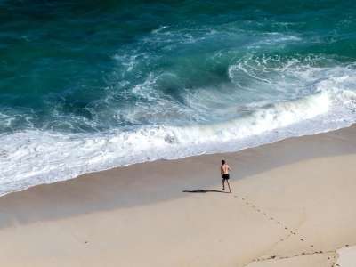 海滩 闲暇 目的地 天堂 支撑 海洋 户外 海 波浪 脚印